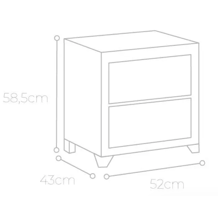 Nachttafel Bambi Pinky - SMART